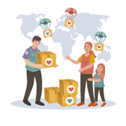 العون الإغاثي والإنساني مركز يمن ميديا جايد للتنمية