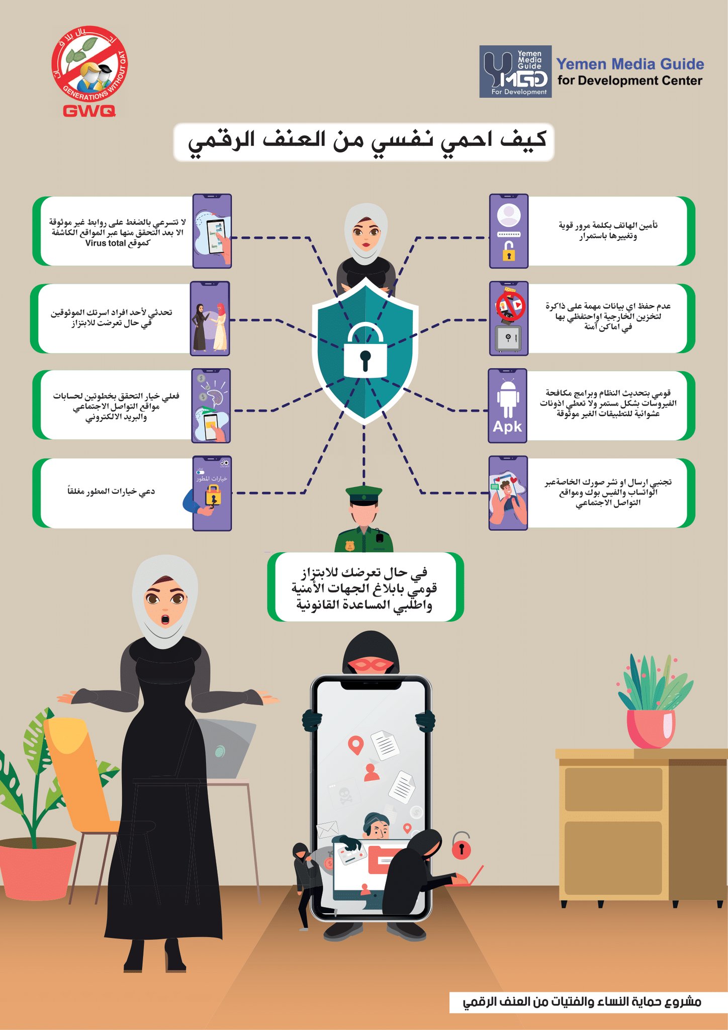 كيف احمي نفسي من الابتزاز الرقمي