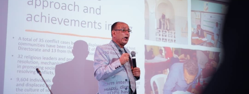 قصص نجاح مركز(YMGD) في ورشة بناء السلام في اليمن المنعقدة بالعاصمة الأردنية عمان